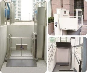 垂直車椅子リフトプラットフォーム